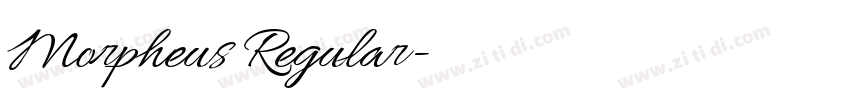 Morpheus Regular字体转换 Morpheus Regular字体转换
